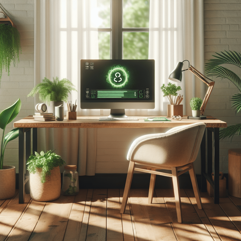Green Desk: Setup Guide for the Sustainable Home Office