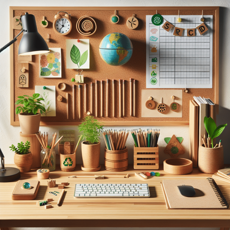 Small but Impactful Eco-Friendly Desk Decor Ideas