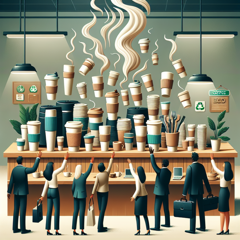 Reusable Coffee Cups: A Sustainable Solution for Office Coffee Lovers