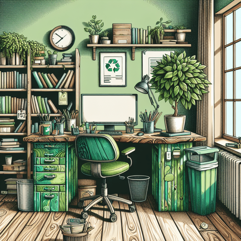Green Desk: Setup Guide for the Sustainable Home Office
