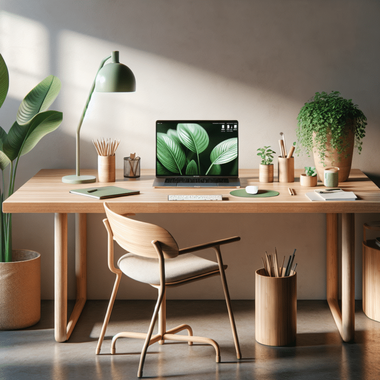 Sustainable Desk Setup Alternatives
