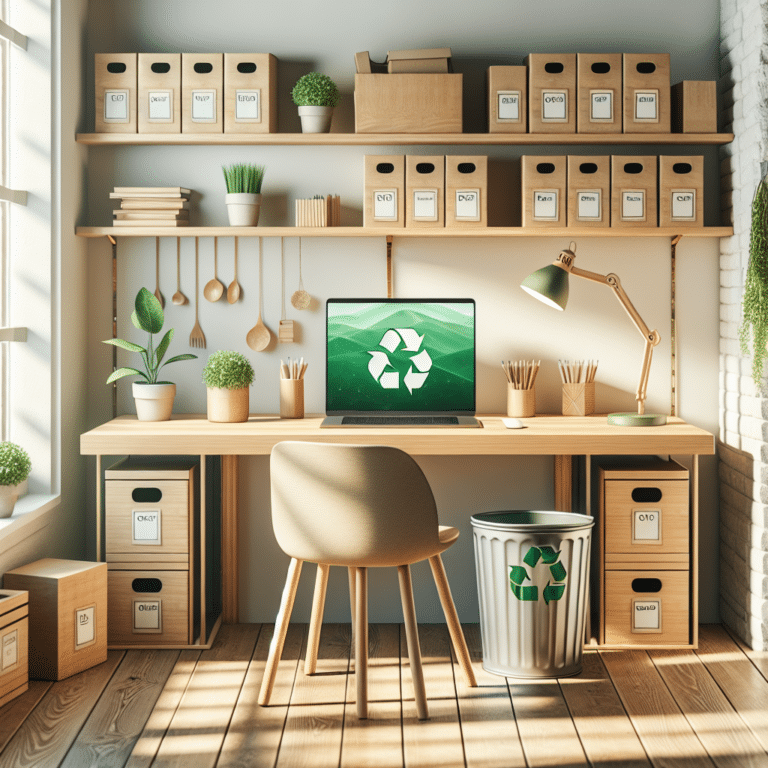 Eco-Friendly and Efficient: Decluttering Tips for Your Home Office