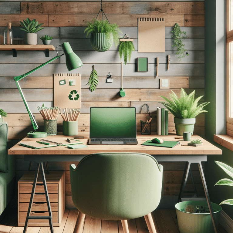 Green Desk: Setup Guide for the Sustainable Home Office