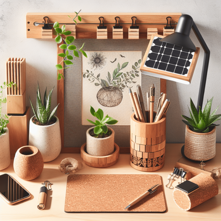 Small but Impactful Eco-Friendly Desk Decor Ideas
