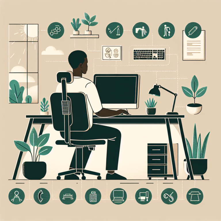 Desk Ergonomics: Maximize Productivity through Sustainable Practices