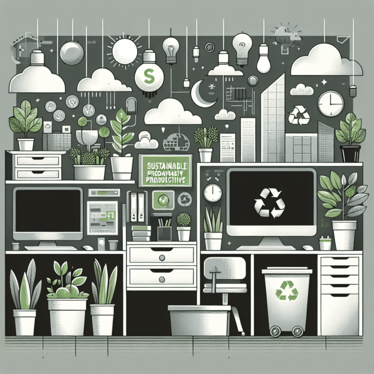 Sustainable Productivity Hacks for the Modern Workplace