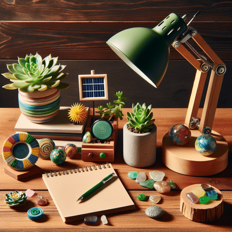 Fun and Sustainable Desk Decor Ideas
