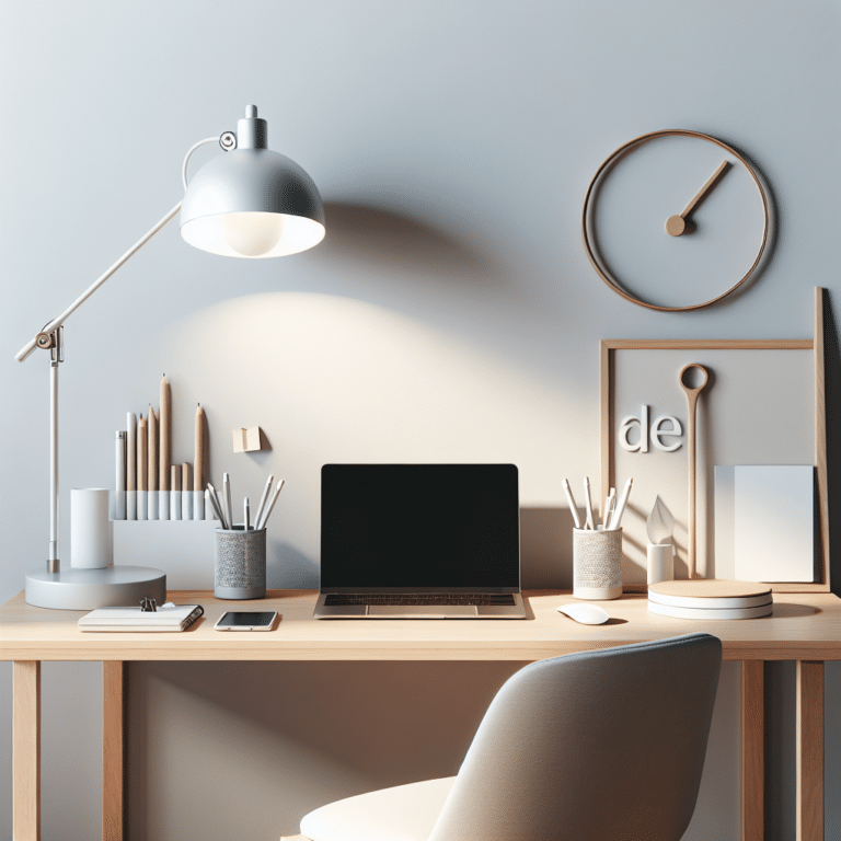 Minimalist Desk Decoration Tips