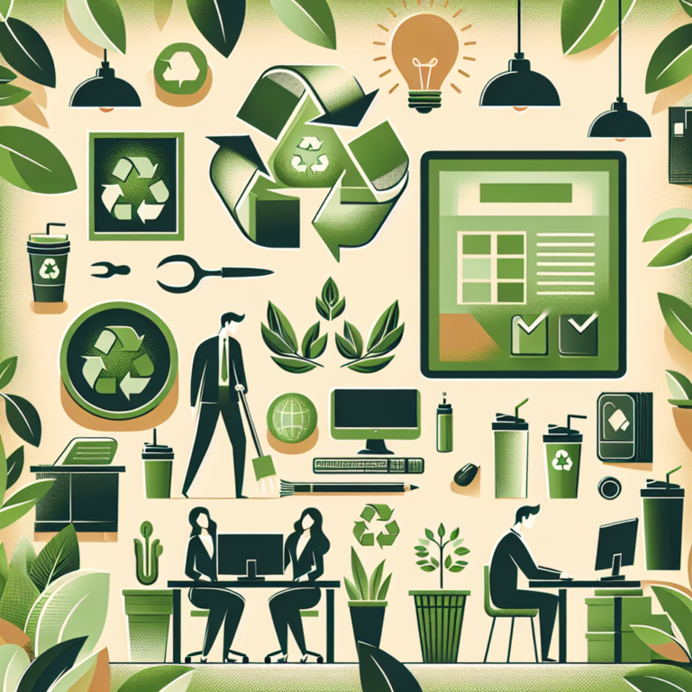 Eco-Conscious Office Habits
