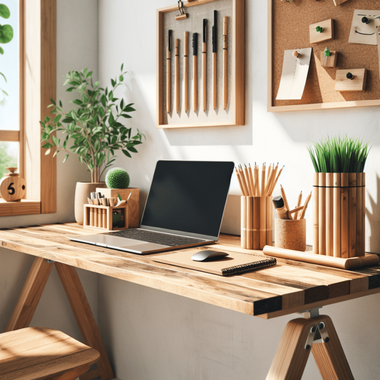 Clutter-Free and Eco-Friendly Desk Organizing Tips