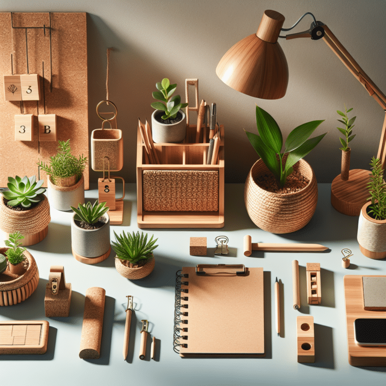 Compact Eco-Friendly Desk Decor Ideas for Small Spaces