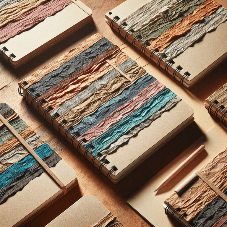 Recycled Material Notebooks