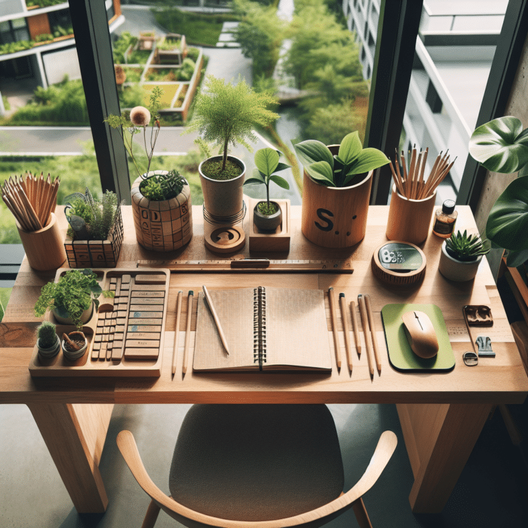 Maintaining a Minimalist Desk for the Eco-Conscious