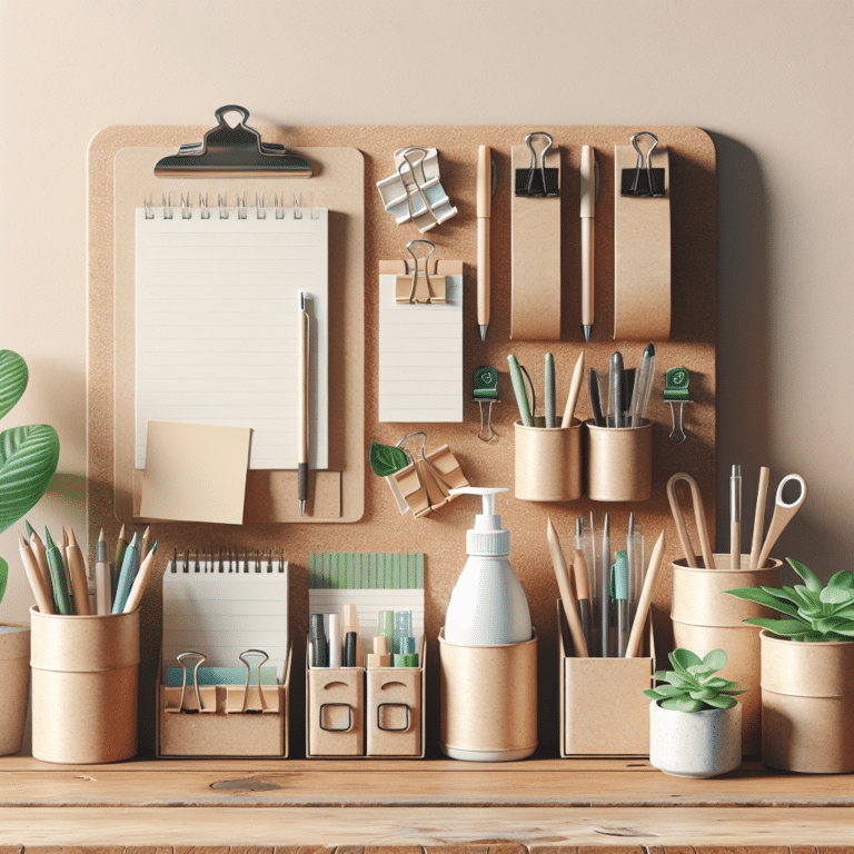 A Zero-Waste Approach to Desk Organization