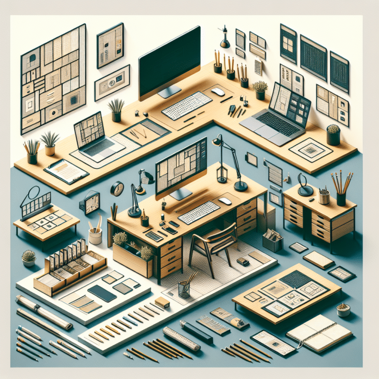 Productive Desk Layout Ideas