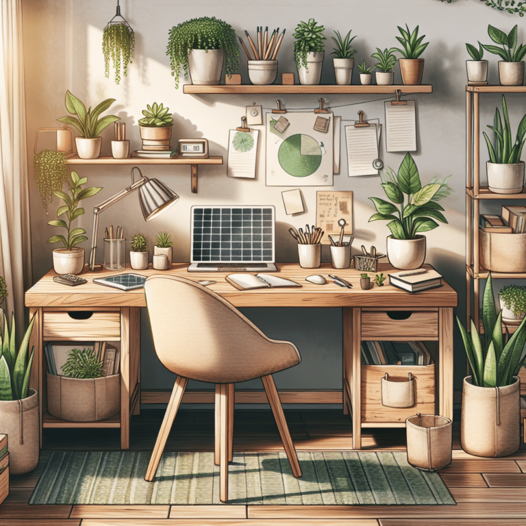 Eco-Friendly Styling Tips for Your Home Office
