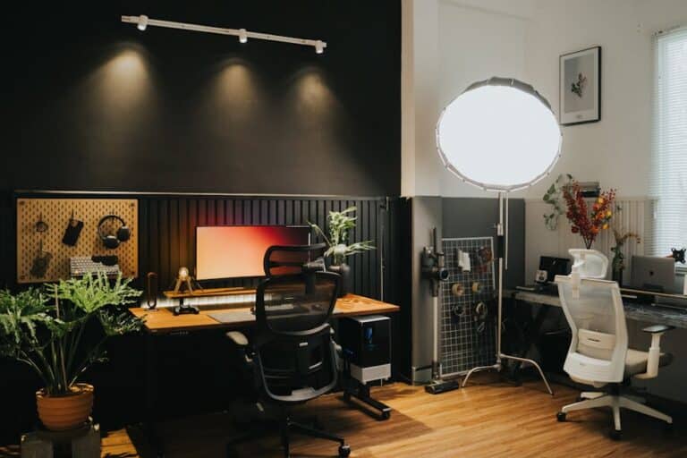 beautiful office decor
